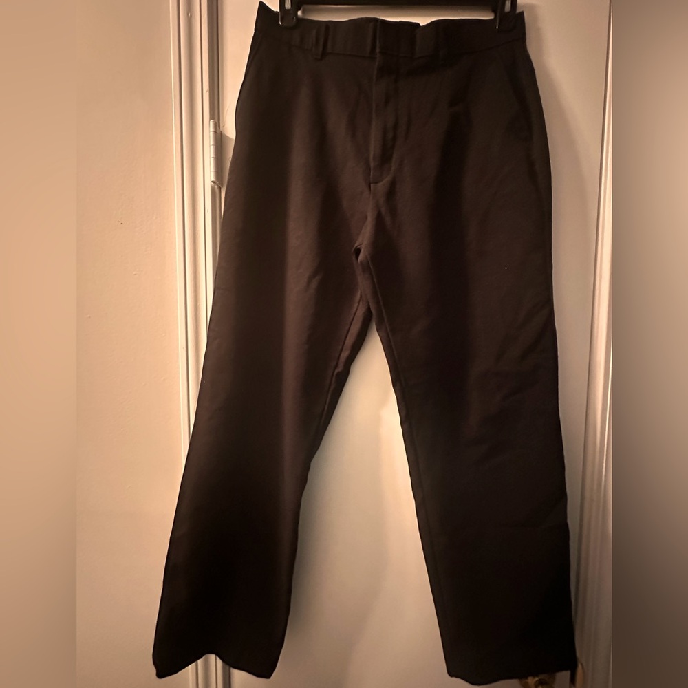 Item: Slacks, Size: Large, Brand: Levi Strauss & Co., Color: Jet Black